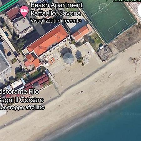 Raffaello Beach Apartment - 50 M From The Sea - Wifi Савона Екстериор снимка